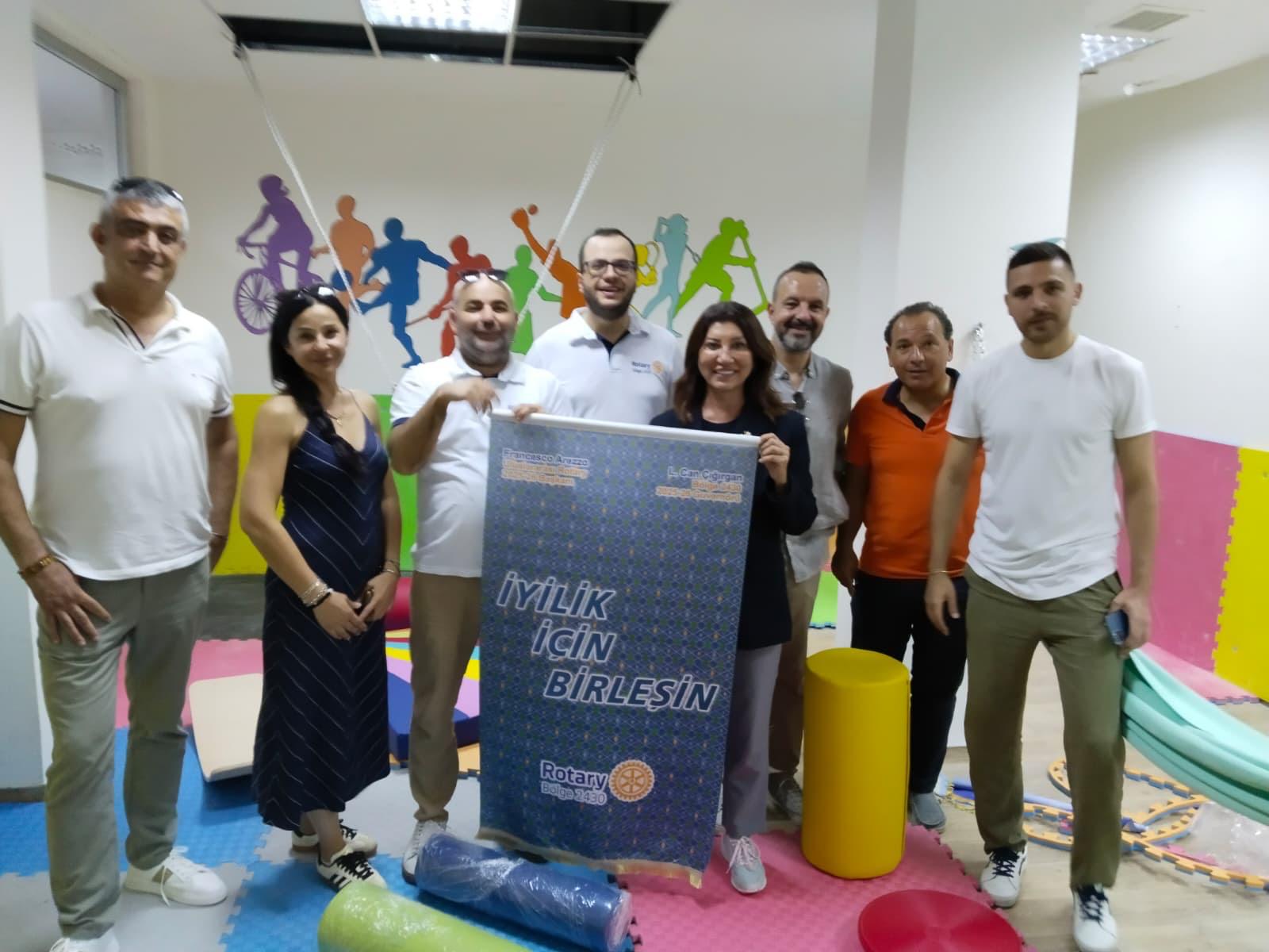 Akdeniz Rotary Kulübü Duyu Bütünleme Odası Projesi