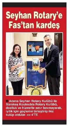 Uluslararası Hizmetler, ikiz Kulüp Antlaşmasını Basında Yayınlatmak