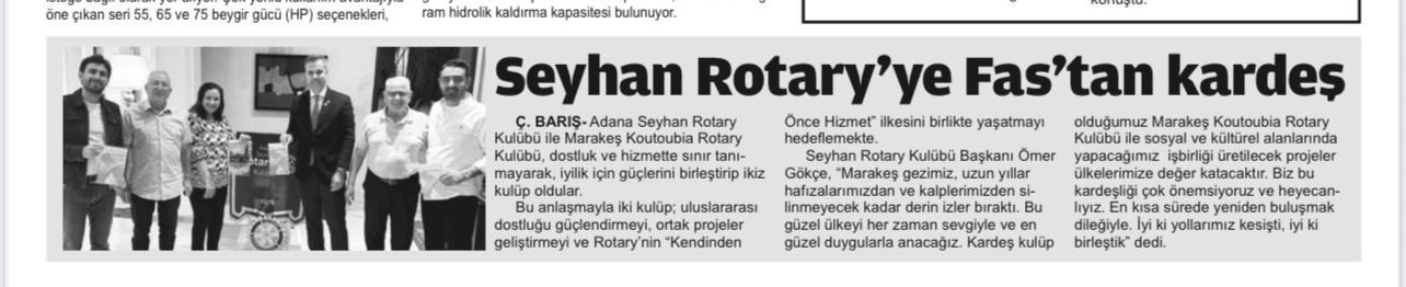 Uluslararası Hizmetler, ikiz Kulüp Antlaşmasını Basında Yayınlatmak