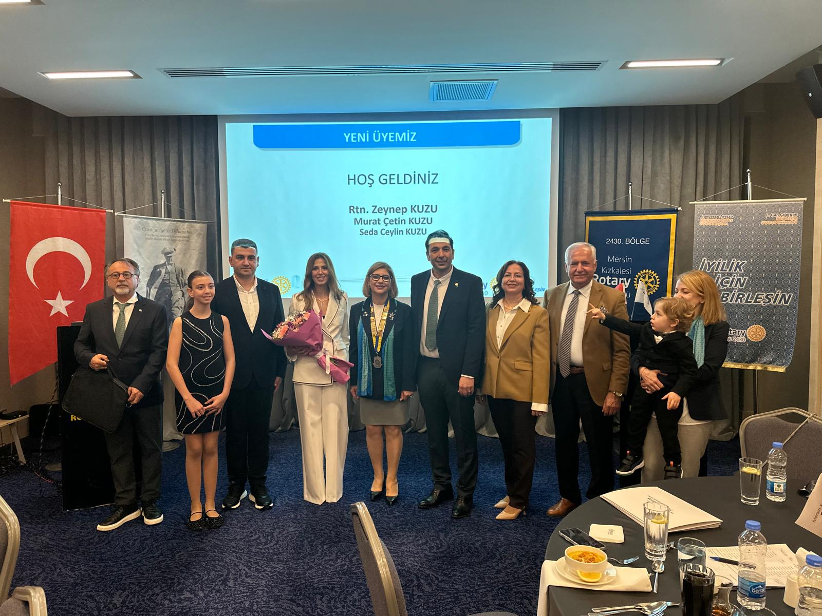 KIZKALESİ ROTARY KULÜBÜ YENİ ÜYE ALIMI