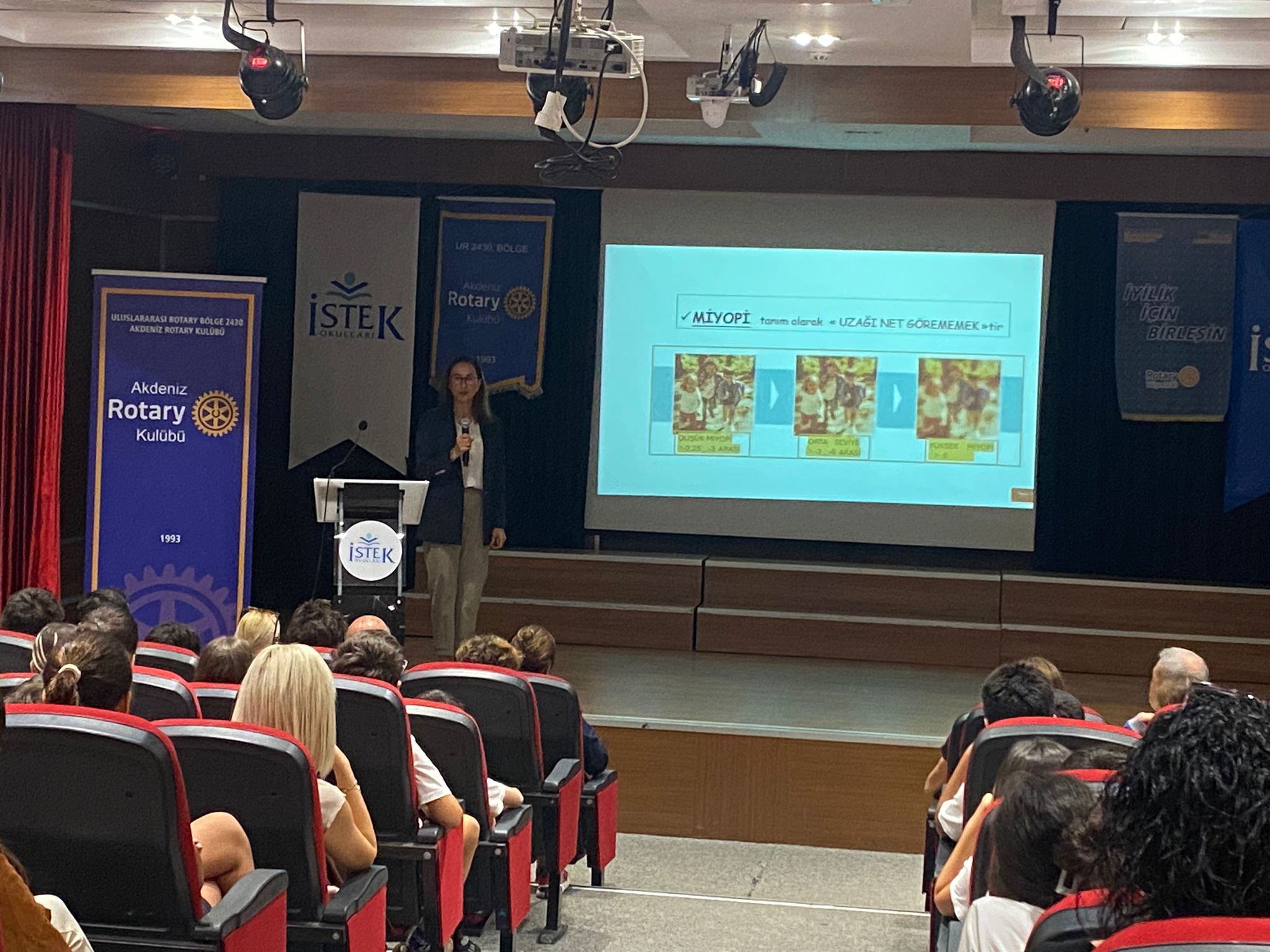 Akdeniz Rotary Kulübü Göz Sağlığı Projesi