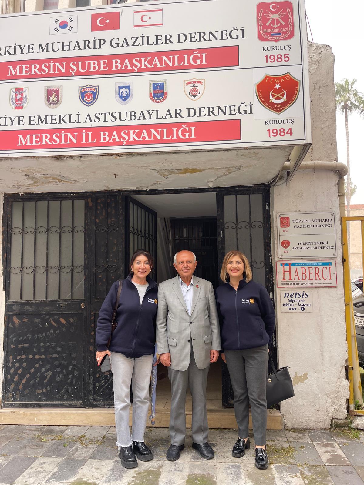 Mersin Kızkalesi Rotary Kulübü Adınız Tarihte Yeriniz Kalbimizde Projesi