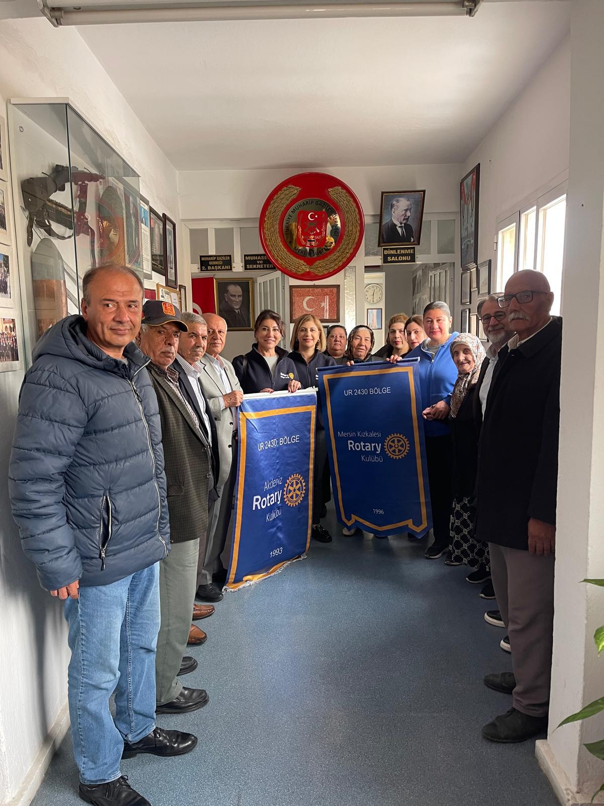 Mersin Kızkalesi Rotary Kulübü Adınız Tarihte Yeriniz Kalbimizde Projesi