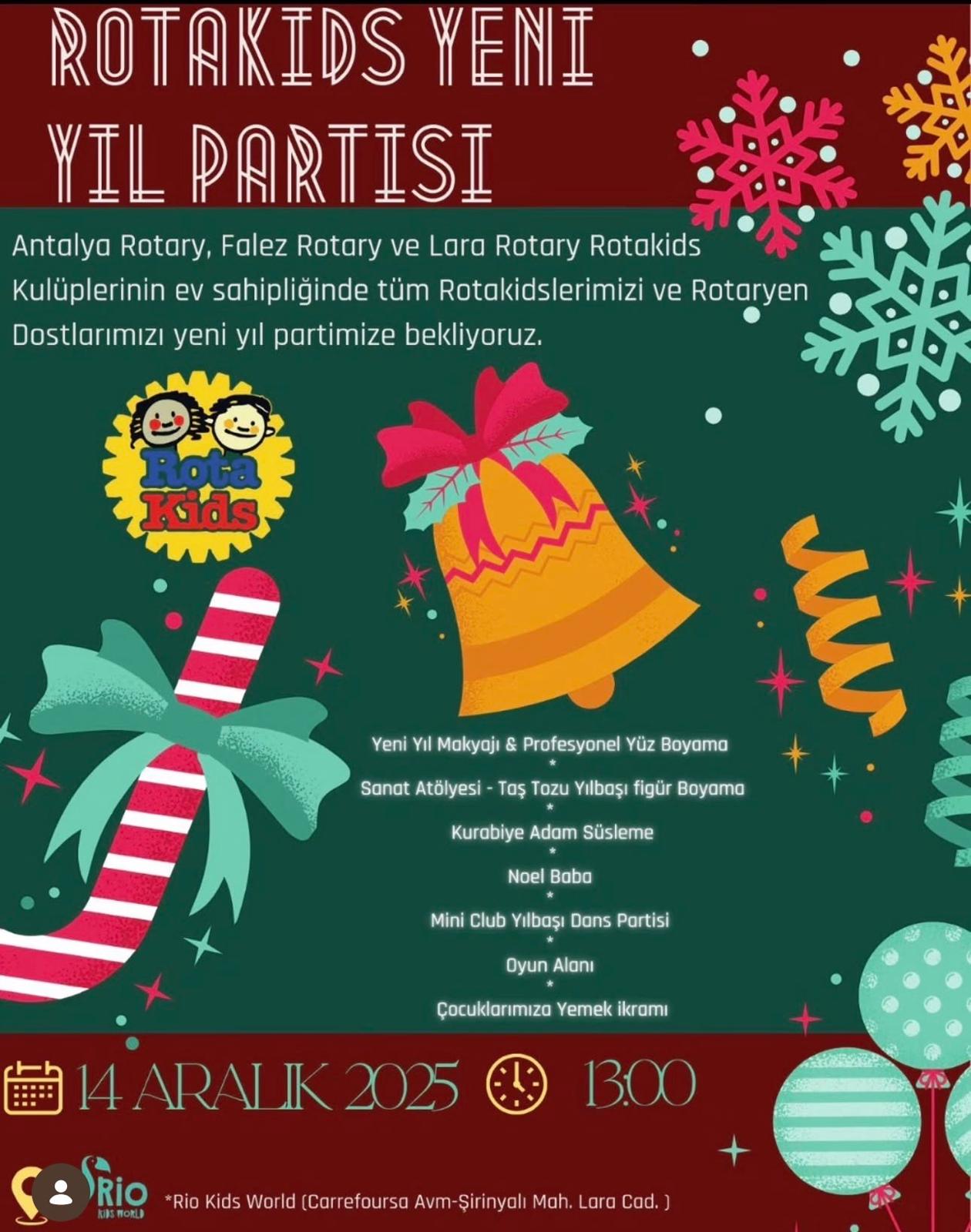 Rotakids Yeni Yıl Partisi