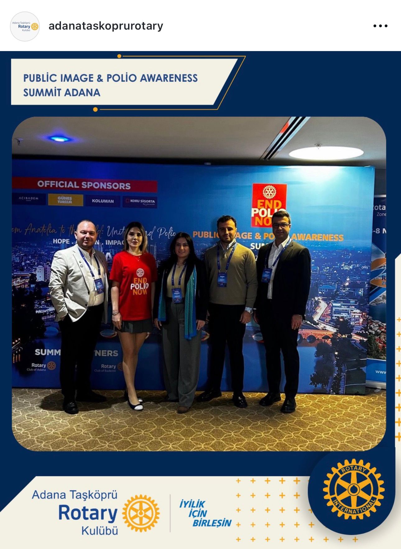 Adana Taşköprü Rotary Kulübü Kurumsal Kimliğin Kullanımı