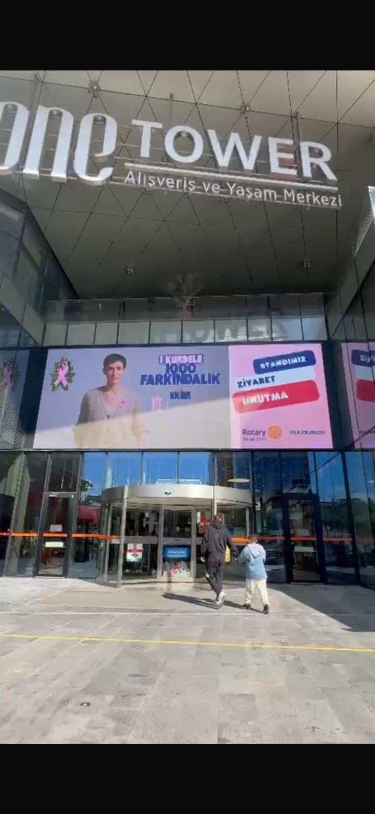 ETKİNLİĞİN BİLBOARDLARDA YAYINLANMASI