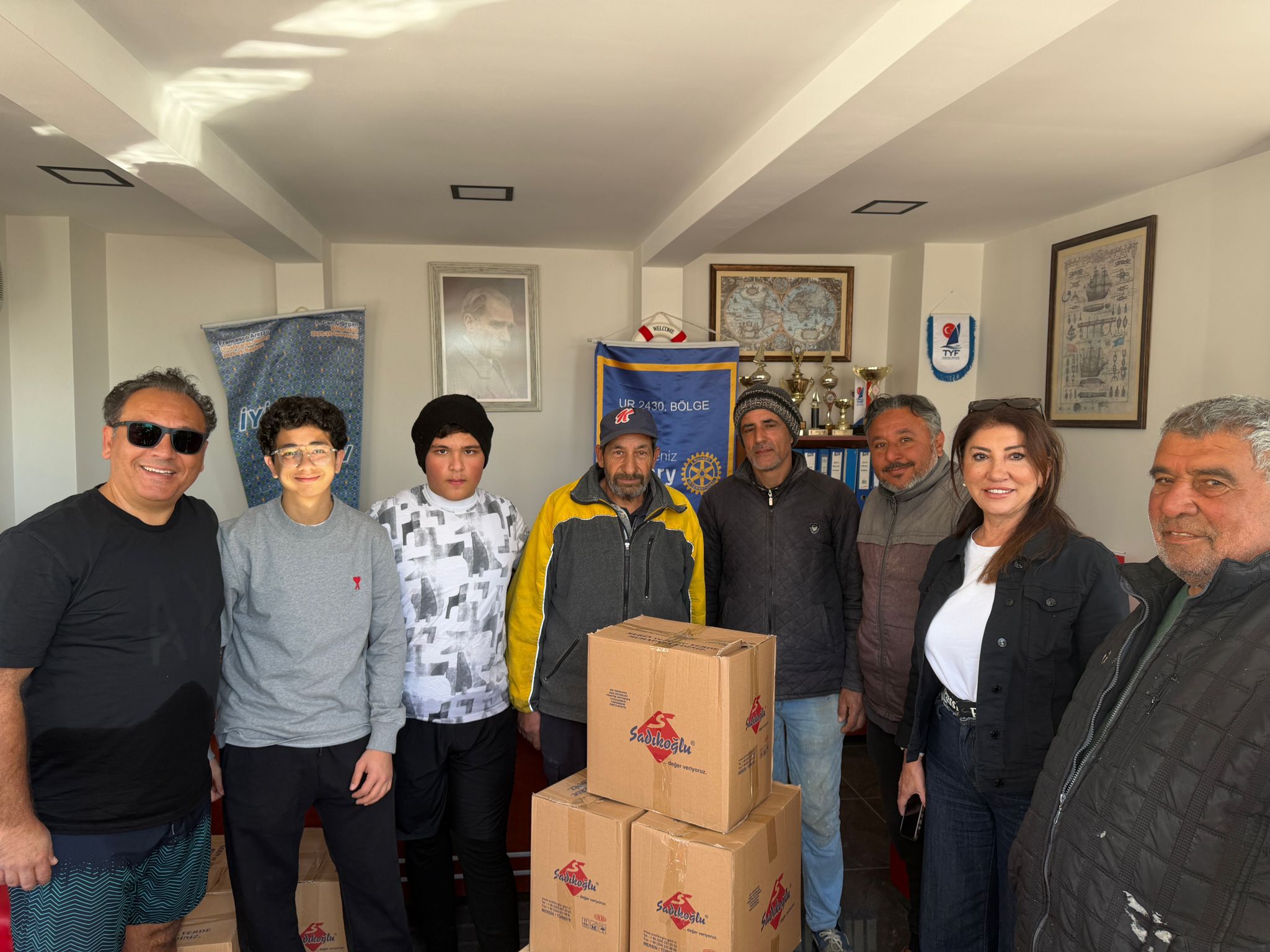 Akdeniz Rotary Kulübü İnteractlarla Ortak Proje