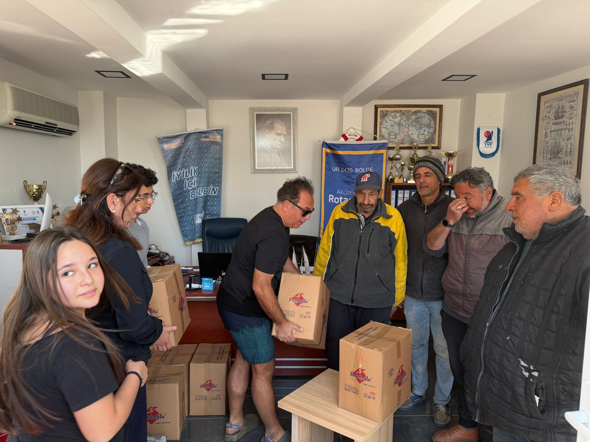 Akdeniz Rotary Kulübü İnteractlarla Ortak Proje