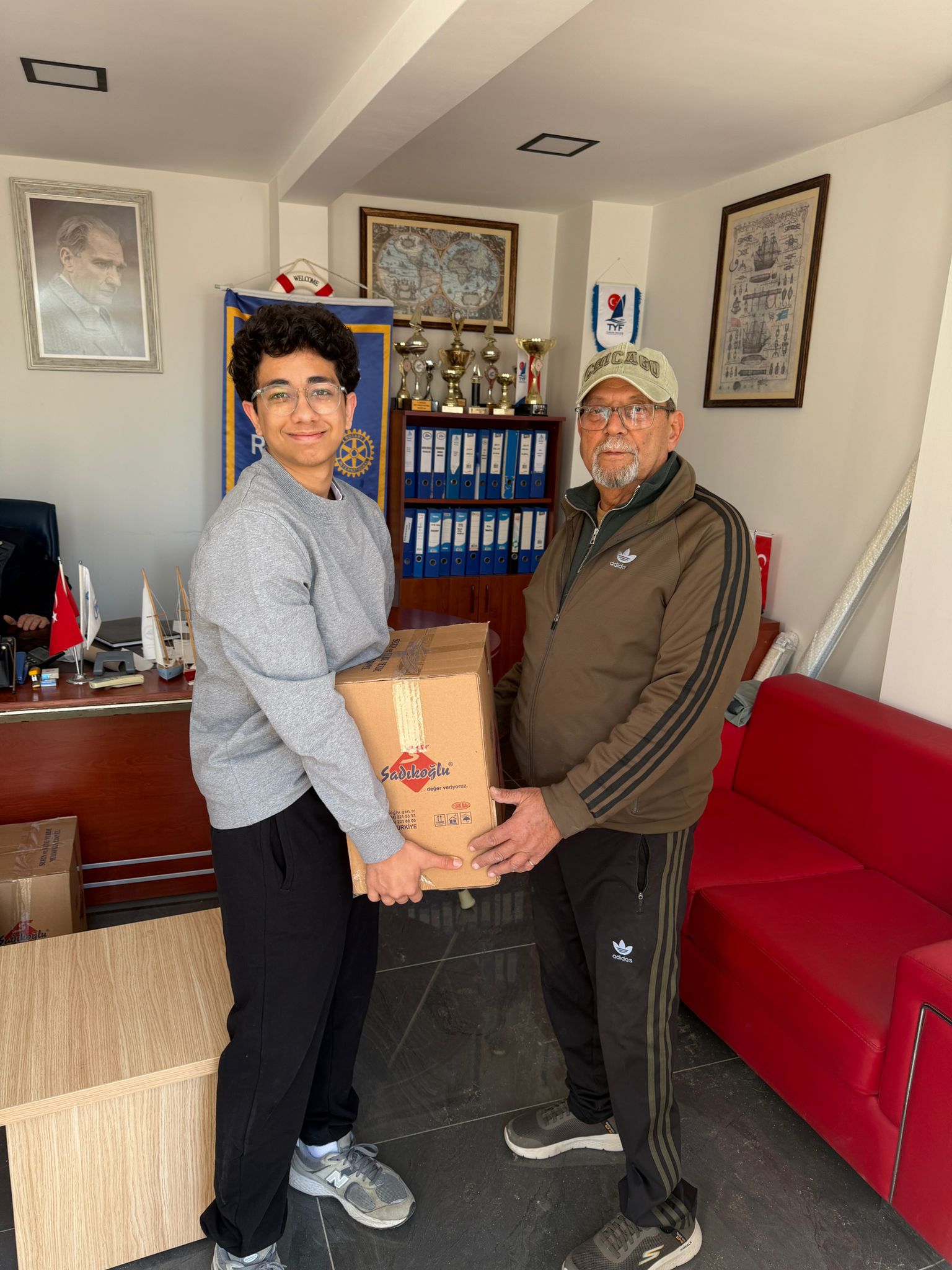 Akdeniz Rotary Kulübü İnteractlarla Ortak Proje