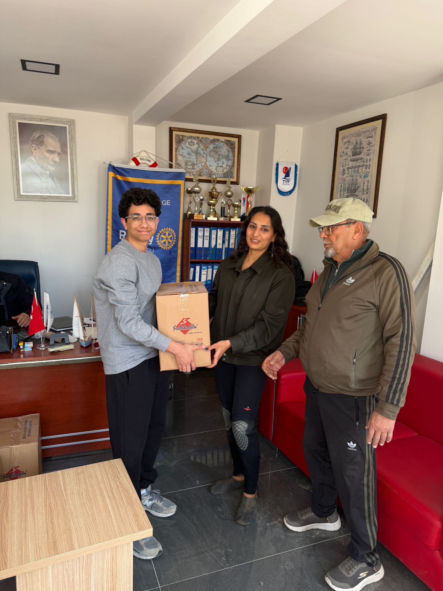 Akdeniz Rotary Kulübü İnteractlarla Ortak Proje