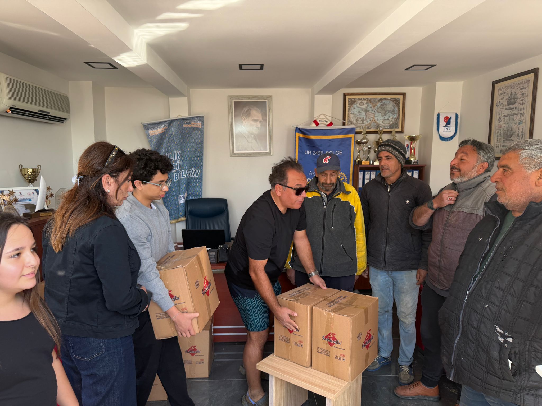 Akdeniz Rotary Kulübü İnteractlarla Ortak Proje