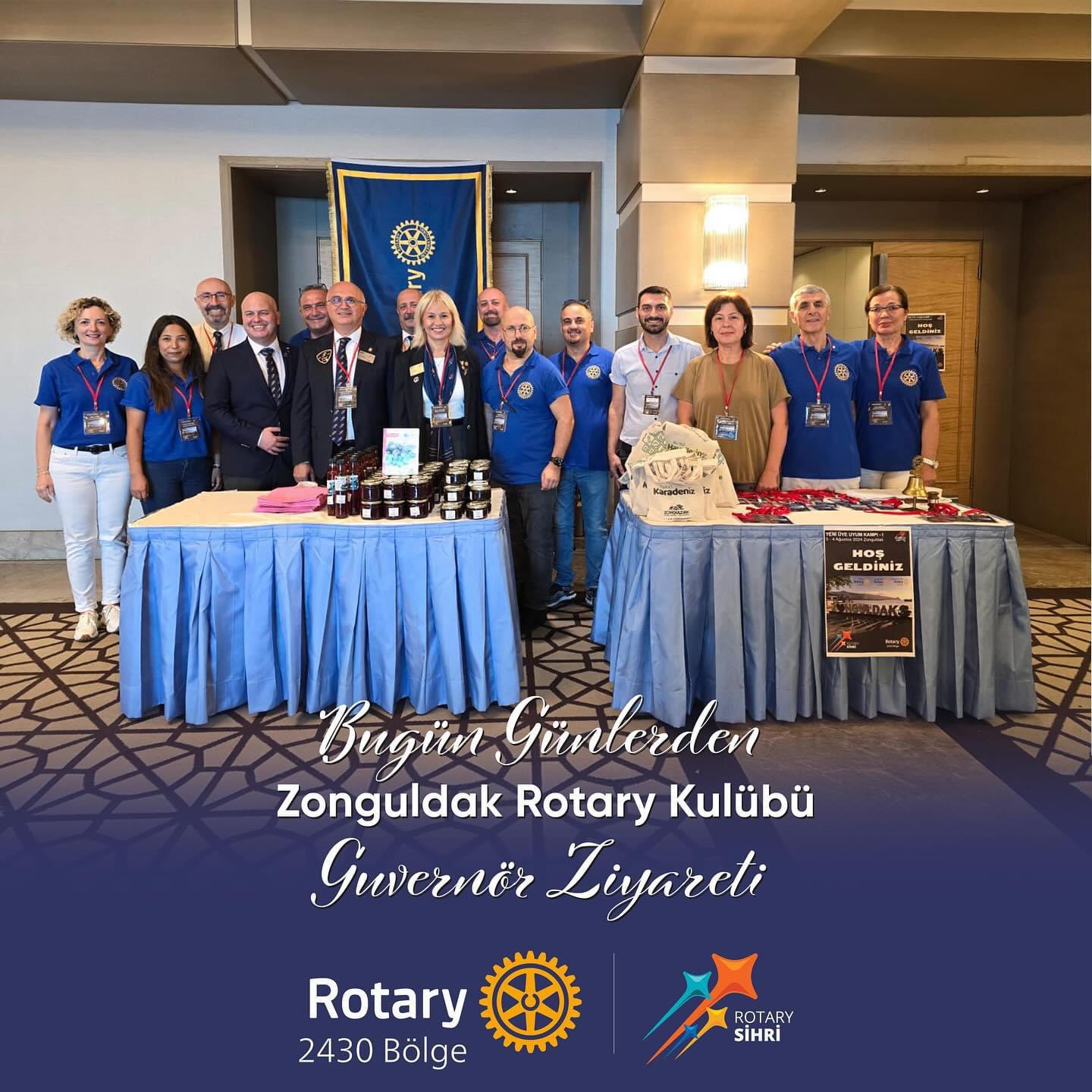 Zonguldak Rotary Kulübü Guvernör Ziyareti