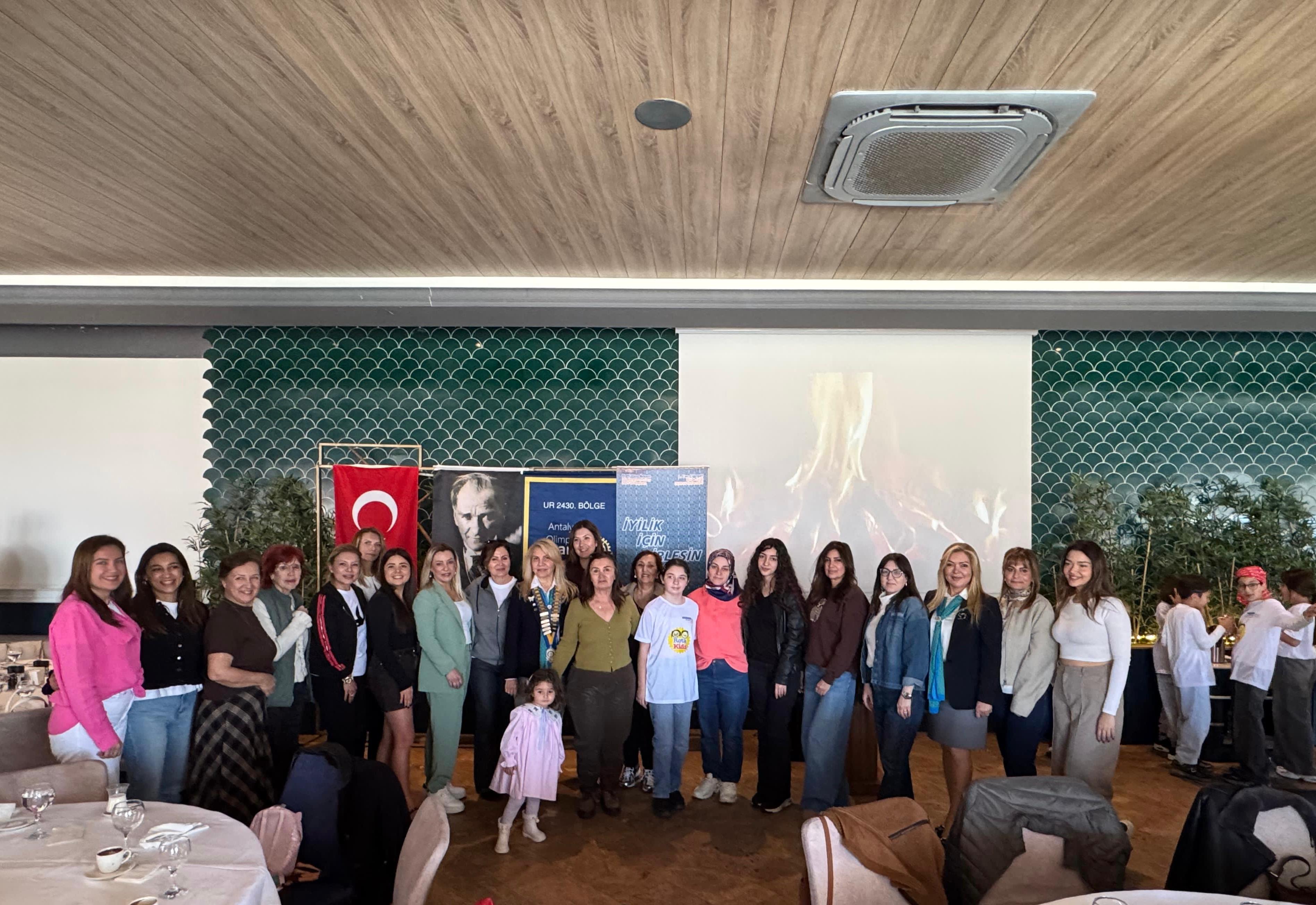 ANTALYA OLİMPOS RK DÜNYA KADINLAR GÜNÜ KAHVALTI BULUŞMASI