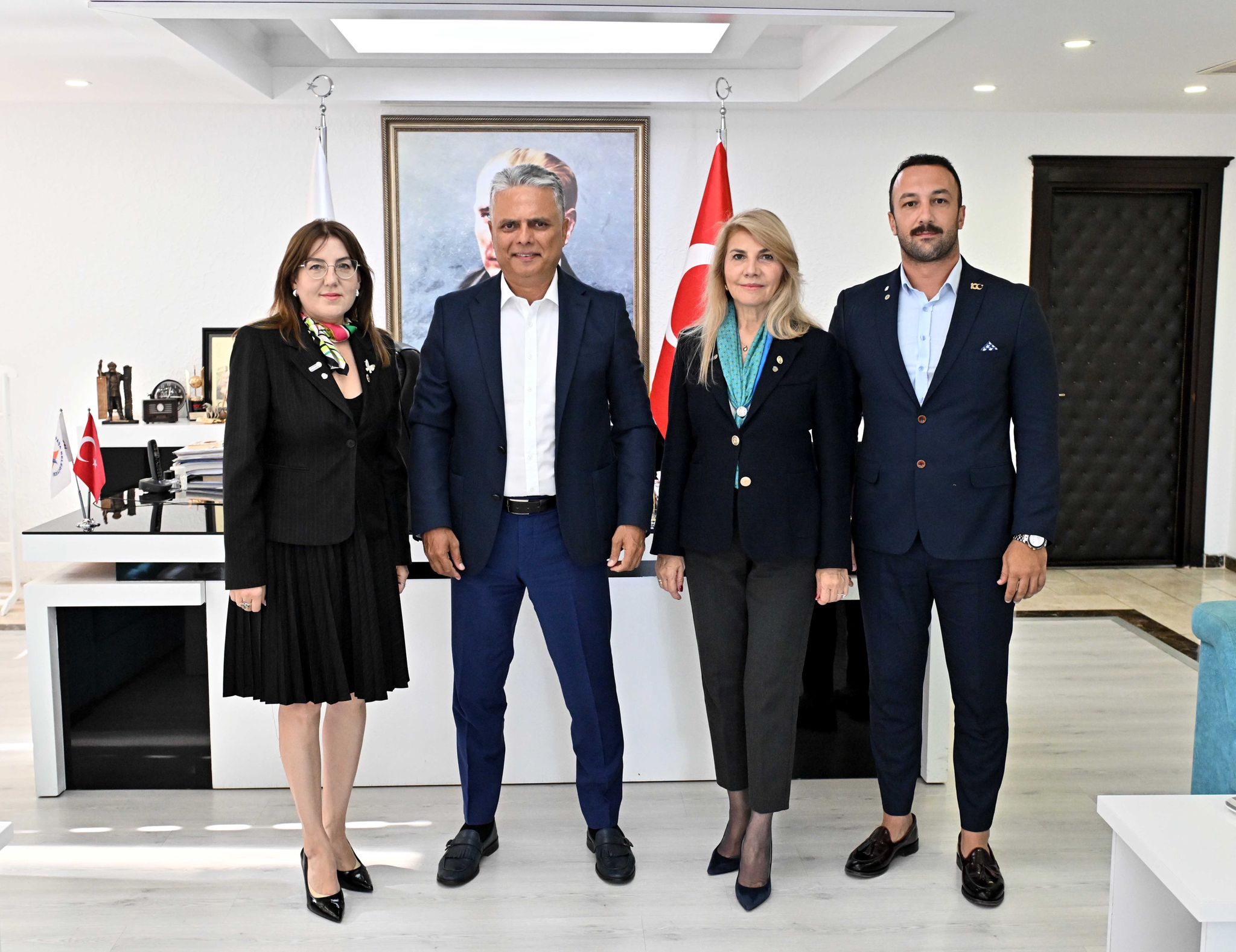 Antalya Olimpos RK Belediye Başkanı Ziyareti