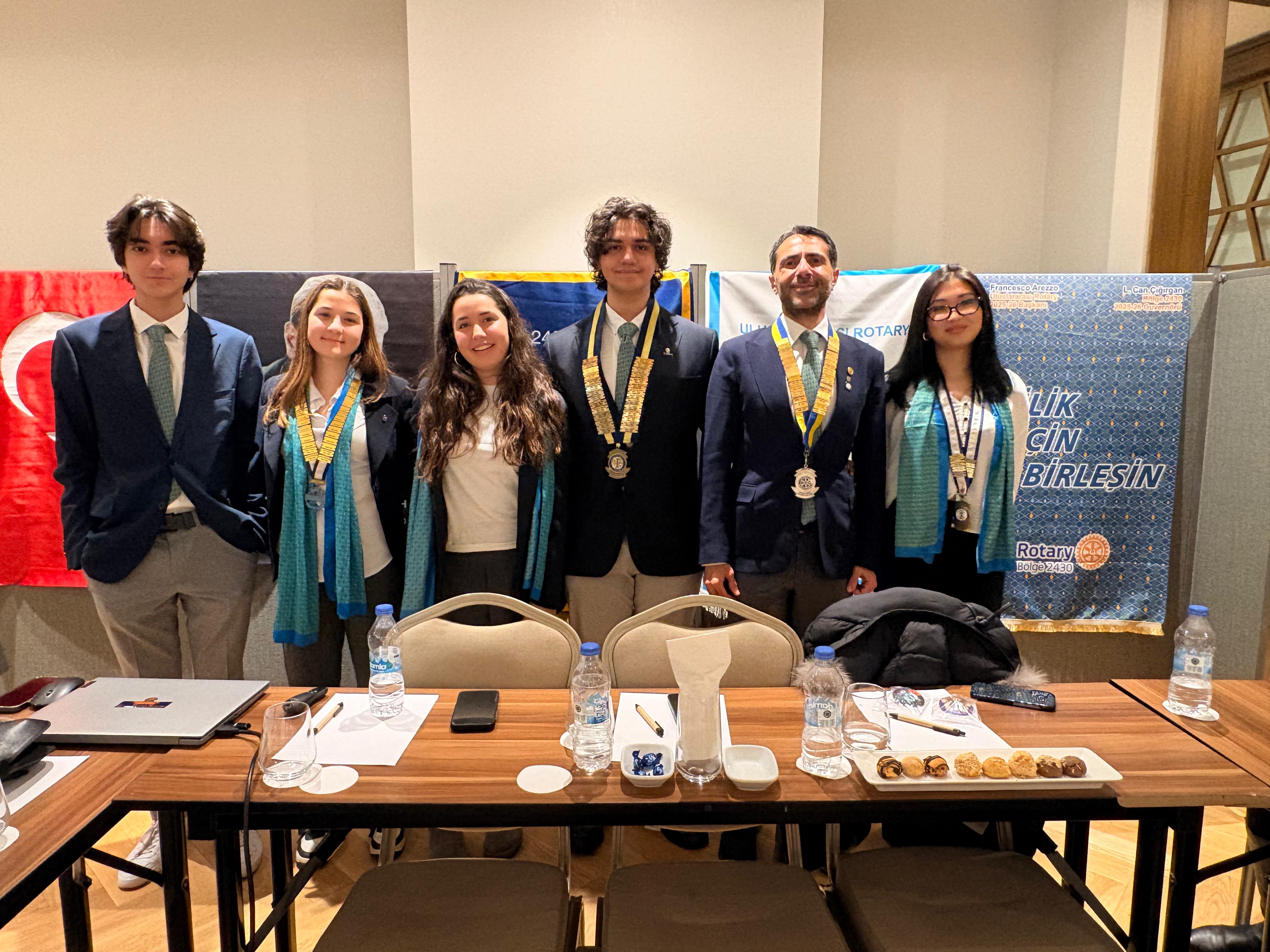 Adana Güney Rotary Kulübü , Interact Bölge Temsilcisi  Ziyareti Toplantısı