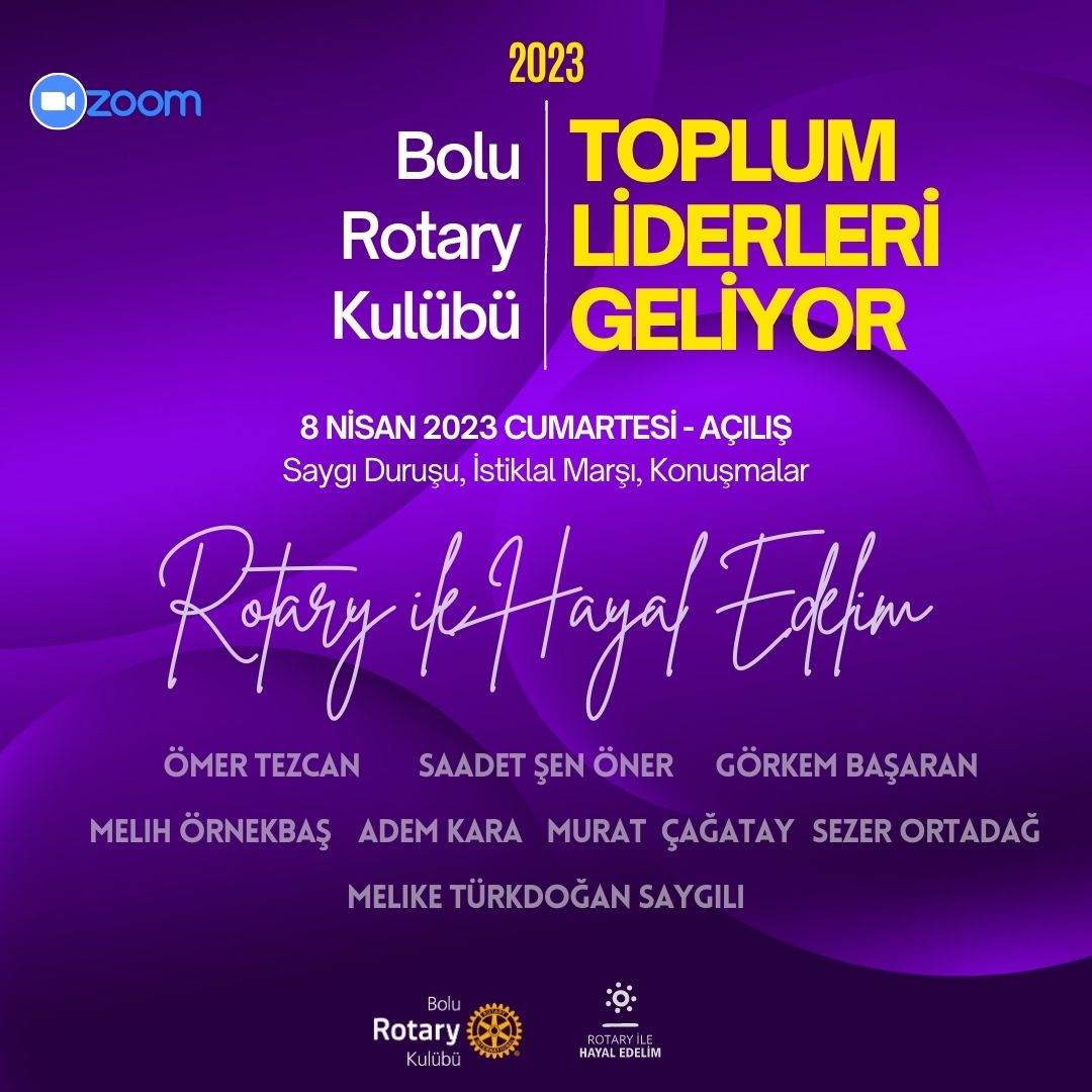 Bolu Rotary Kulübü’nden: Gelecek Seni Çağırıyor…