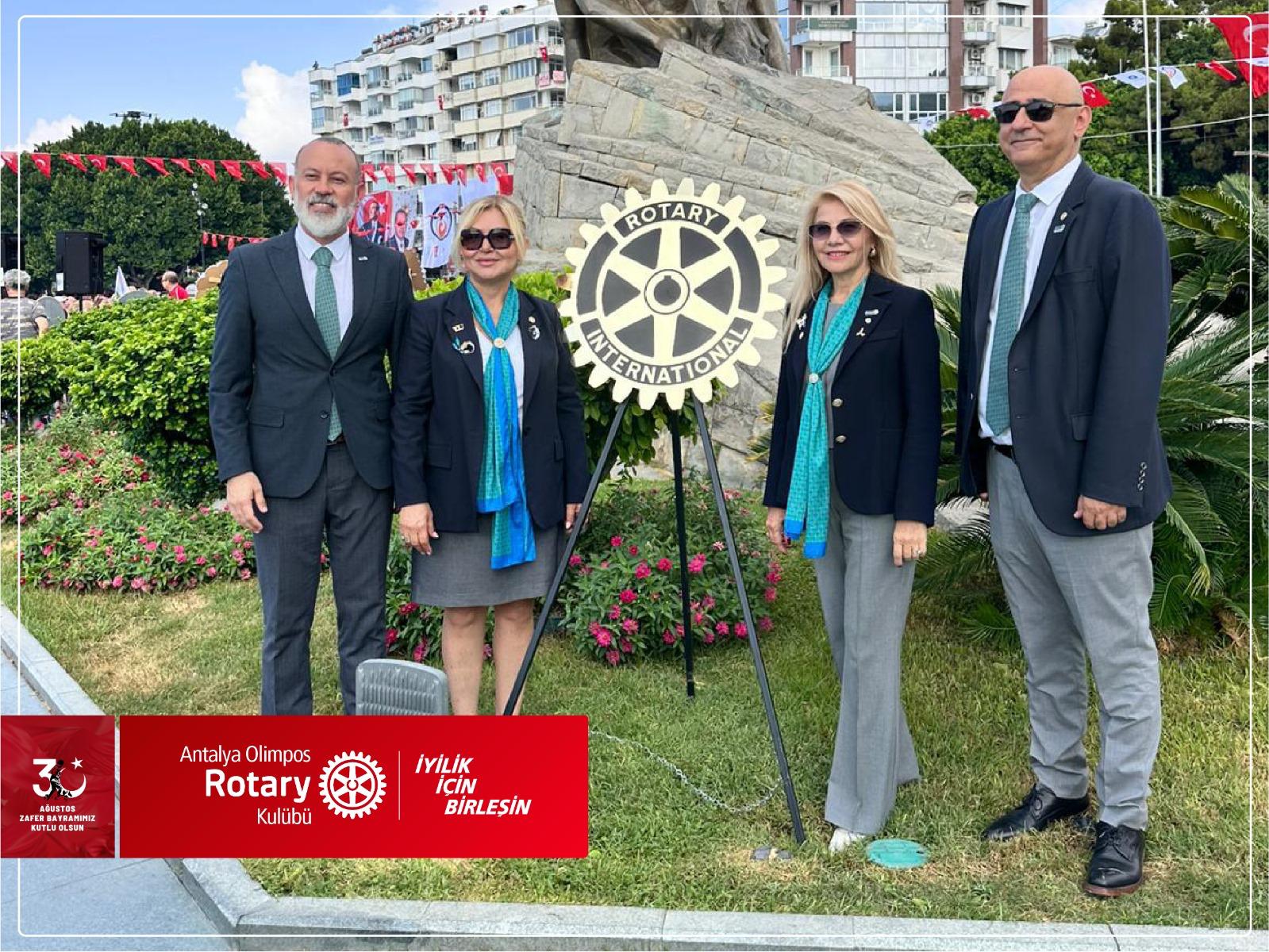 ANTALYA OLİMPOS RK 30 AĞUSTOS ZAFER BAYRAMI KUTLAMALARI