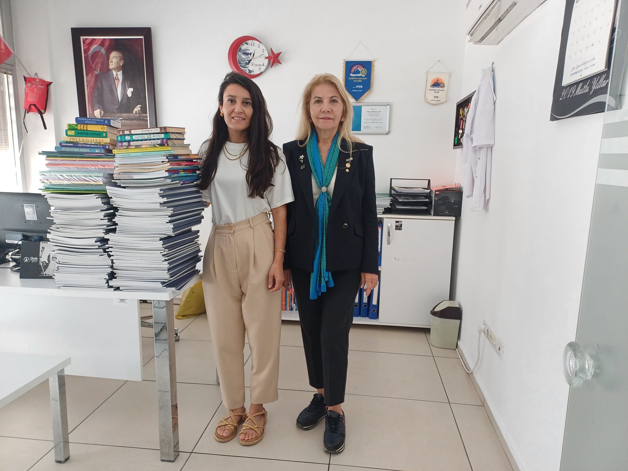 ANTALYA OLİMPOS RK ZEYTİNKÖY TOPLUM BİRLİĞİNİ ZİYARET ETTİ