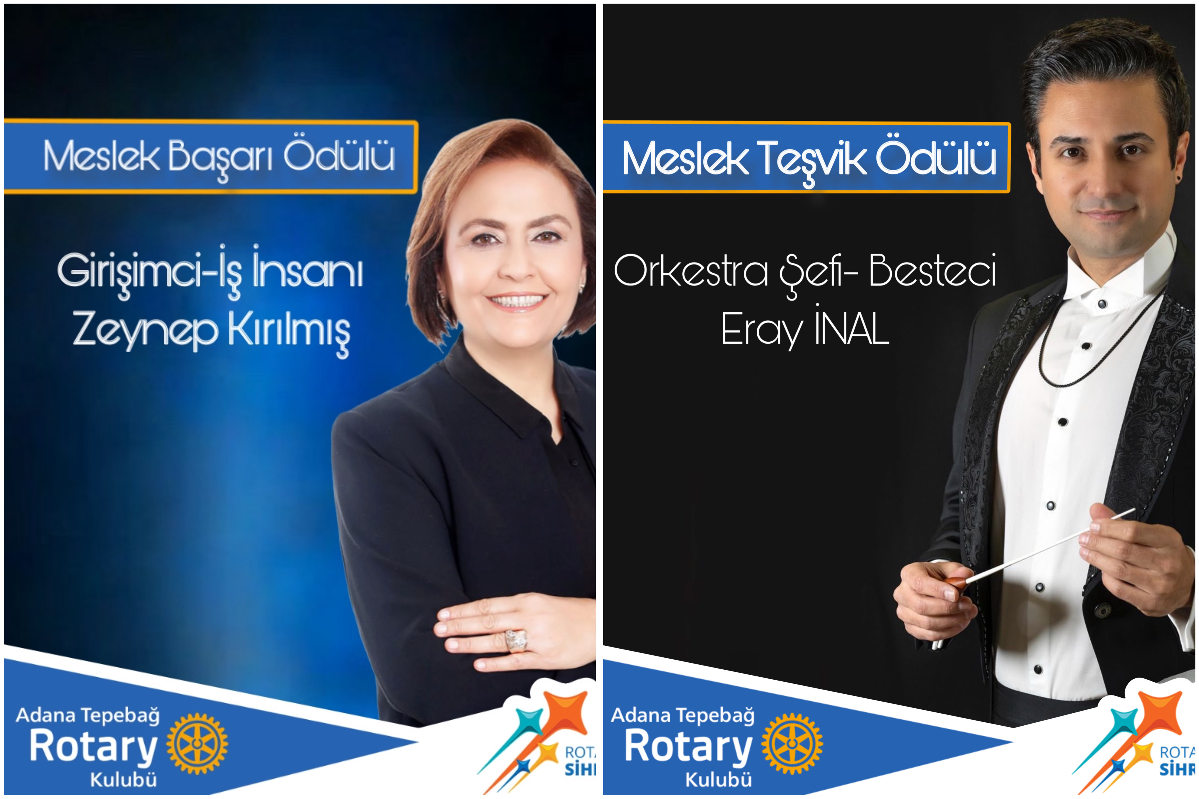 Adana Tepebağ Rotary Kulübü ''Meslek Hizmetleri Ödülleri''