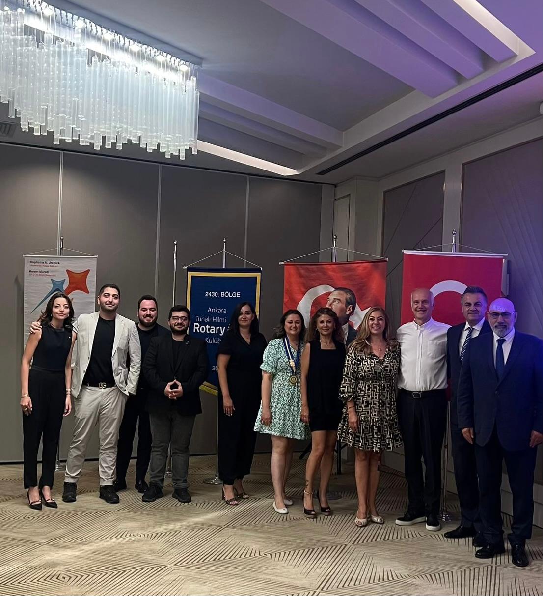 Ankara Tunalı Hilmi Rotary Devir Teslim Töreni