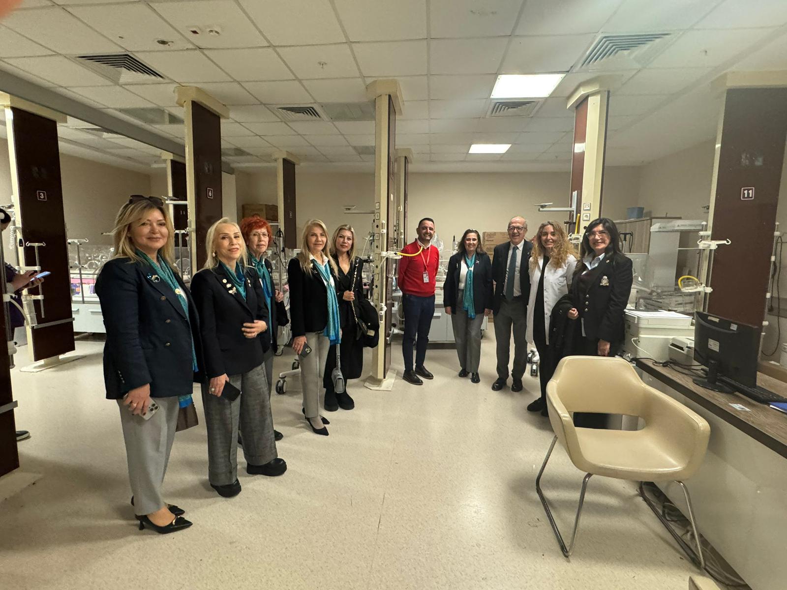 ANTALYA OLİMPOS RK YENİDOĞAN KLİNİĞİ ZİYARETİ