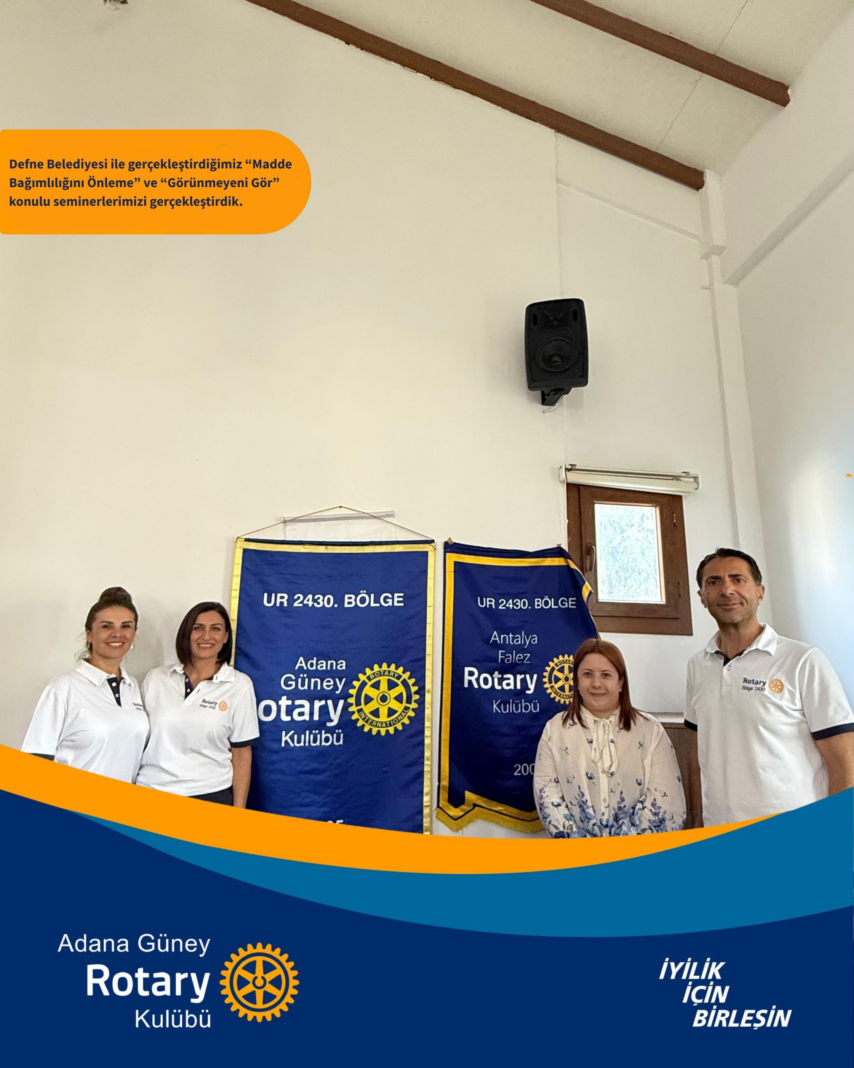 Adana Güney Rotary Kulübü Antakya Projelerimiz