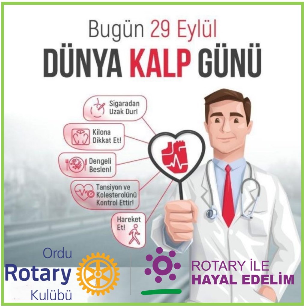 29 Eylül Dünya Kalp Günü;