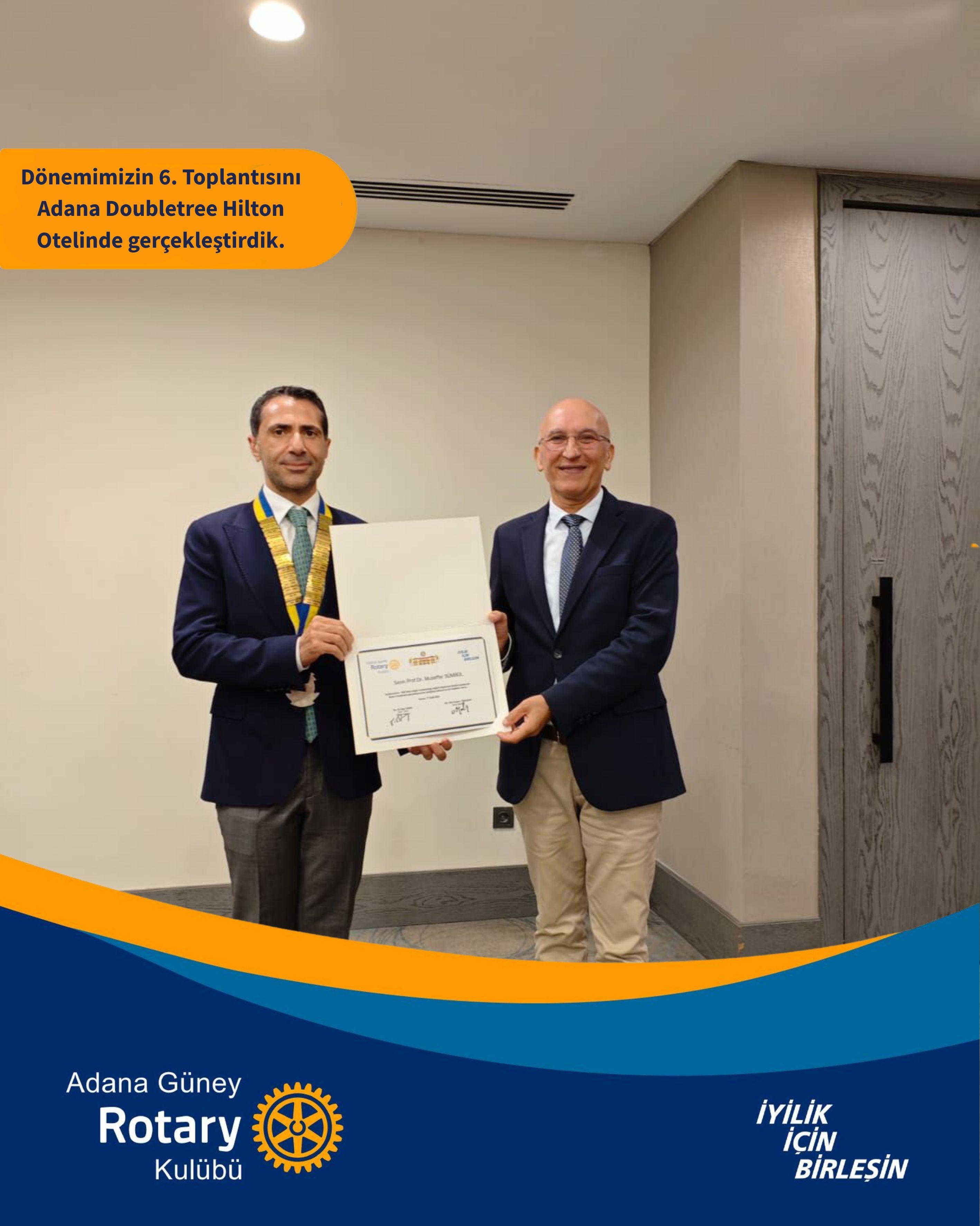 Adana Güney RK Dönemimizin 6. Toplantısı
