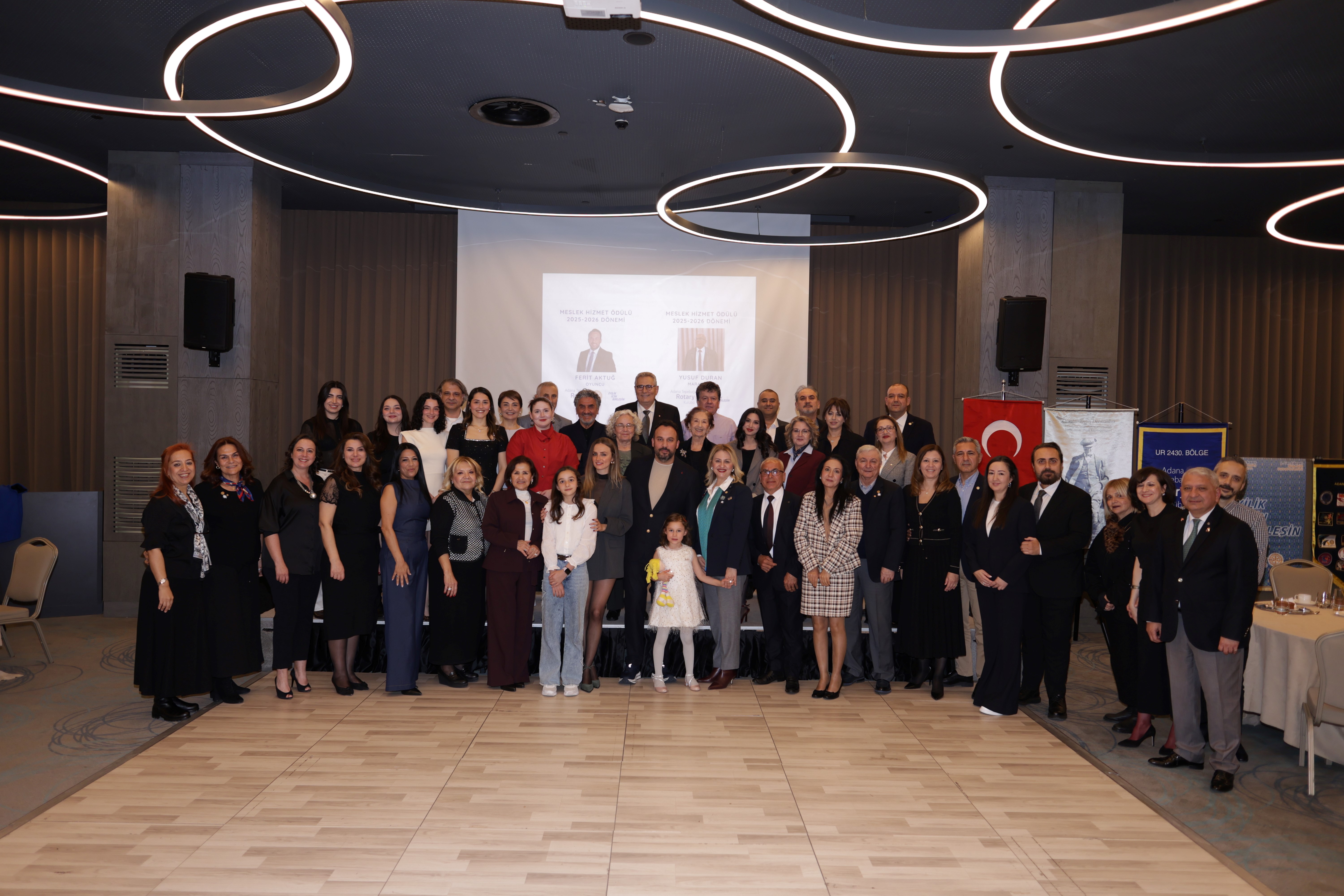 ADANA TEPEBAĞ ROTARY MESLEK HİZMET ÖDÜLÜ