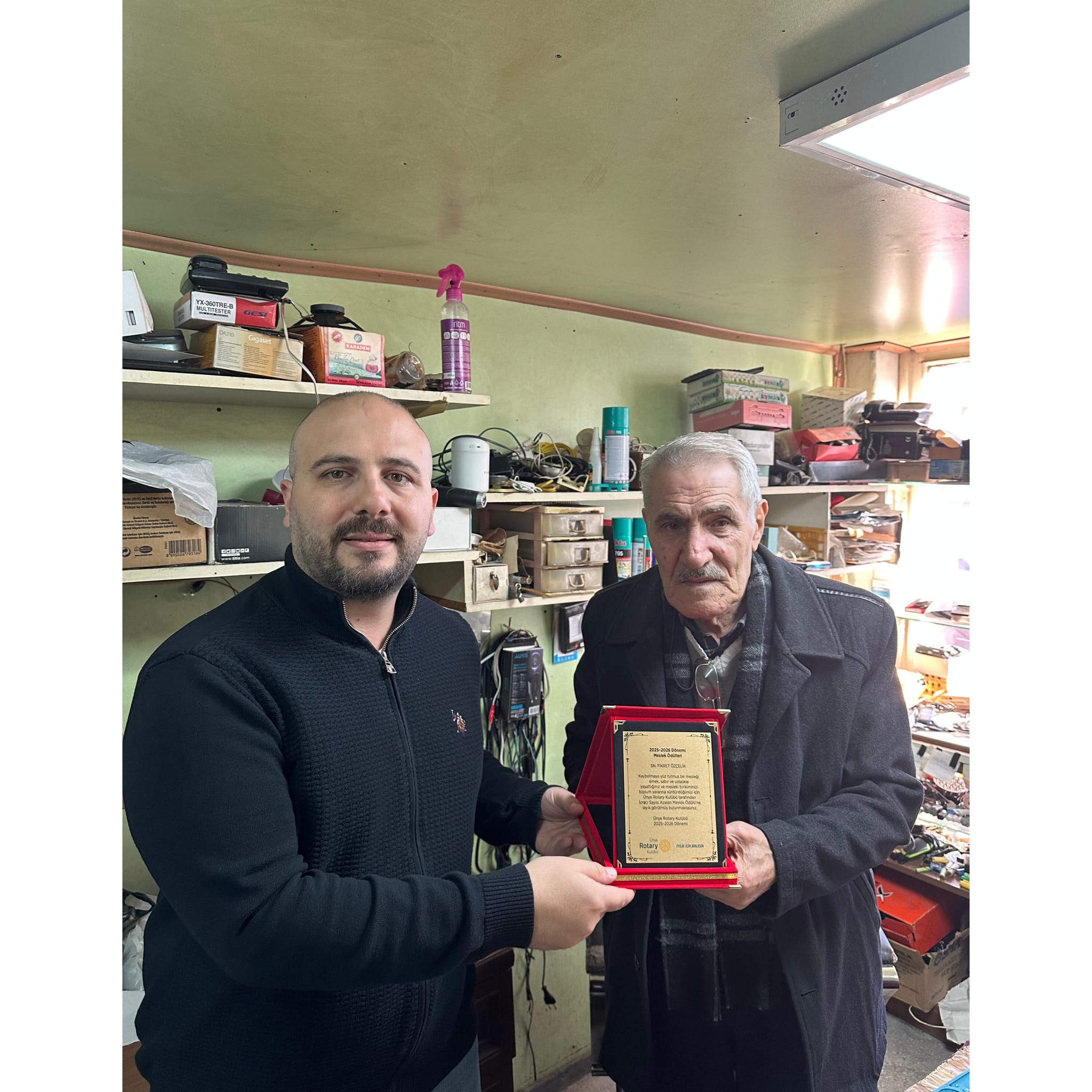 Ünye RK 2025–2026 Dönemi Kaybolmaya Yüz Tutmuş Meslek Ödülü