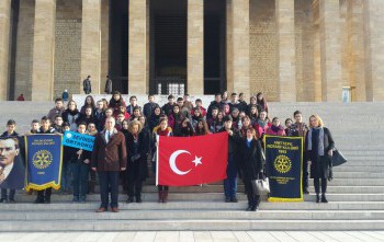 Denizliden Gelen Öğrencileri Ankarada Ağırladık