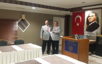 Konuşmacı Konuğumuz Yunus Emre Rotary Kulübü Dönem Başkanı Sertaç AĞAOĞLU