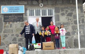 ANKARA KAYAŞ KIZILCAKÖY İLKOKULUNA YARDIM