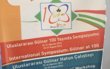 Gülnar 100. yıl Uluslararası Bilimsel Etkinlikler Sempozyumuna katıldık ve sponsor olduk