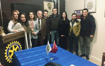 ORDU ROTARACT KULÜBÜ TOPLANTISINA KATILIM