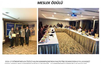 MESLEK HİZMETLERİ ÖDÜLÜ - EŞLİ TOPLANTI 