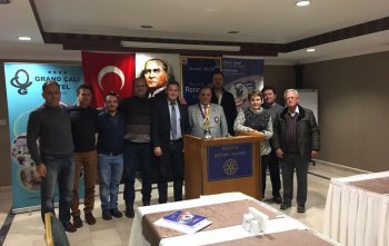 Konuşmacı Konuğumuz Eskişehir Rotaract Klübü Sekreter ve Saymanı Sn.Alper Çetin ve Sn. Selçuk Gülşen