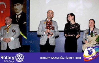 ESKİŞEHİR YUNUSEMRE ROTARY KULÜBÜ MESLEK HİZMETLERİ ÖDÜL TÖRENİNE KATILIM