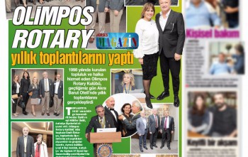 BASINDA ANTAYA OLİMPOS ROTARY KULÜBÜ