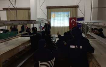 ORDU ROTARY KULÜBÜ AYSAN GIDA'DA ERKEN TANI HAYAT KURTARIR SEMİNERİ YAPTI.