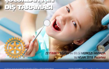 ZEYTİNKÖY EĞİTİM BİLGİ MERKEZİNDE DİŞ TARAMASI