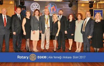 Rotary Aile Yemeğine Katılım