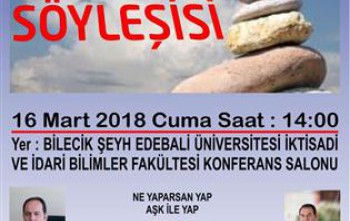 Bilecik Üniversitesinde Kariyer Yolculuğu Semineri 