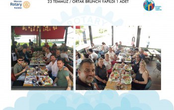 Mersin Kulüpleriyle Ortak Brunch düzenlendi