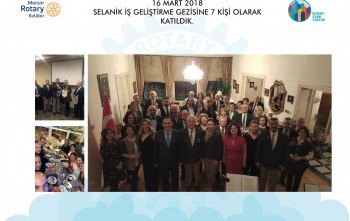 17 Martta Selanik İş Geliştirme gezisine 7 kişi olarak katıldık