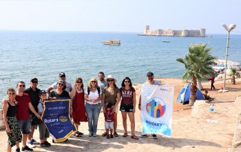 16 TEMMUZ 2017 MERSİN KIZKALESİ ROTARY MUT YERKÖPRÜ ŞELALE GEZİSİ 