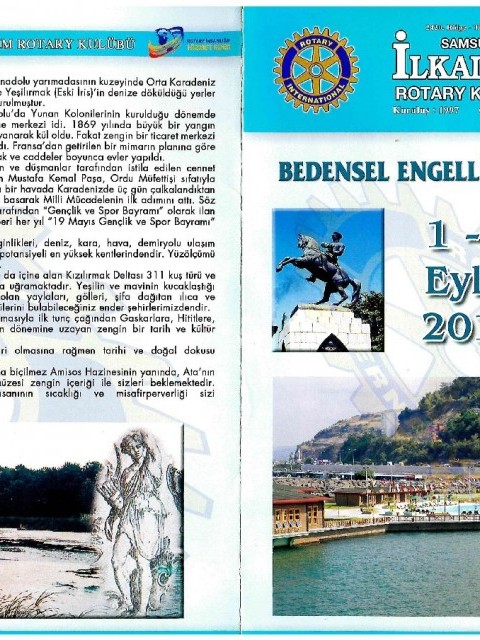 İLKADIM ROTARY KULÜBÜ 17. BEDENSEL ENGELLİLER YAZ KAMPI