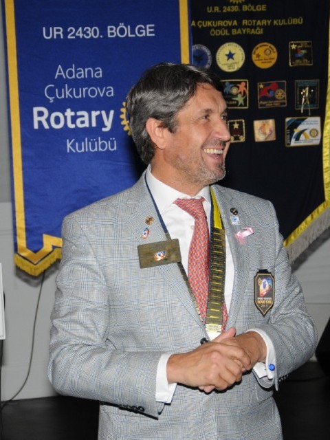 Çukurova Rotary Kulübü Guvernör ziyareti