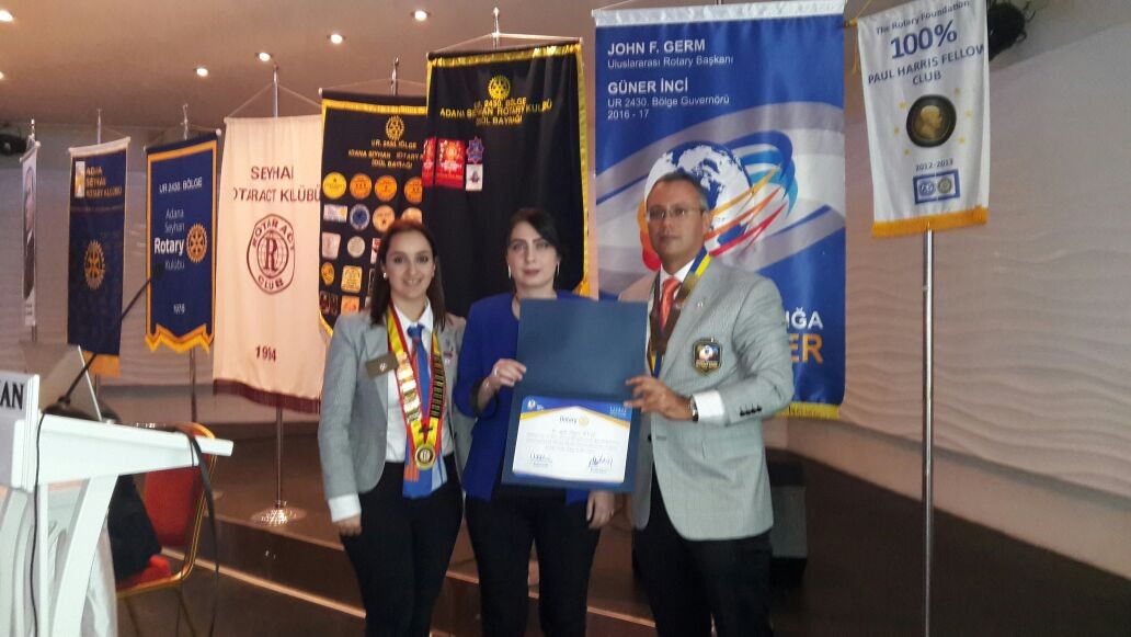 Seyhan Rotary Kulübü Seyhan Rotaract Kulübü ortak toplantısı