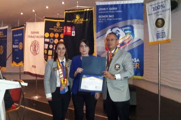Seyhan Rotary Kulübü Seyhan Rotaract Kulübü ortak toplantısı